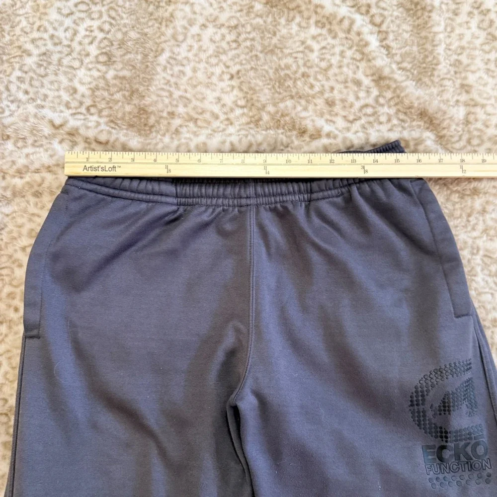 Ecko Function Grey Tech Cargo Track Pants Baggy Cyber Y2K Gorpcore Mens Size S